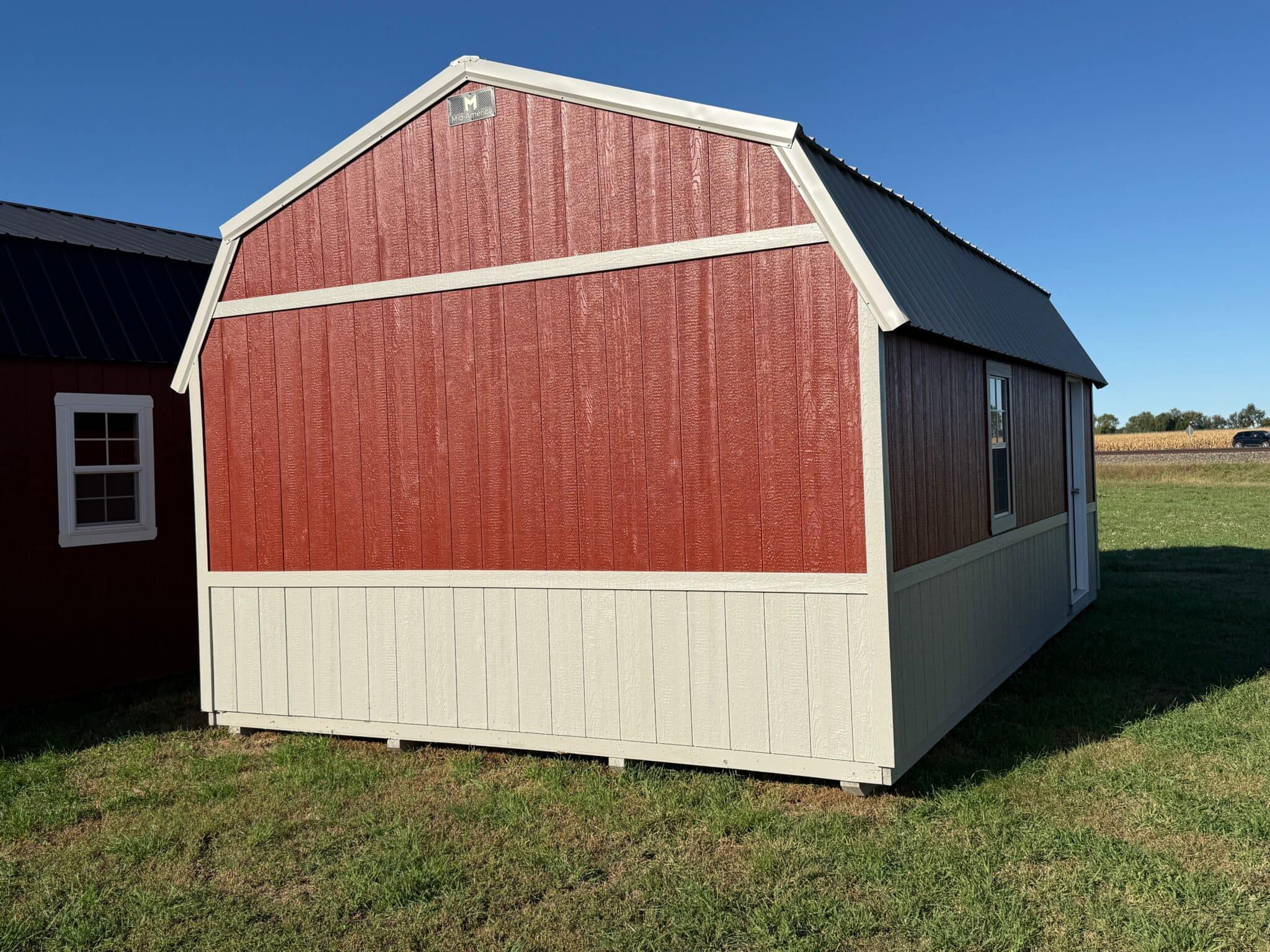 14x24 Lofted Garage - Alda, NE - Image 2