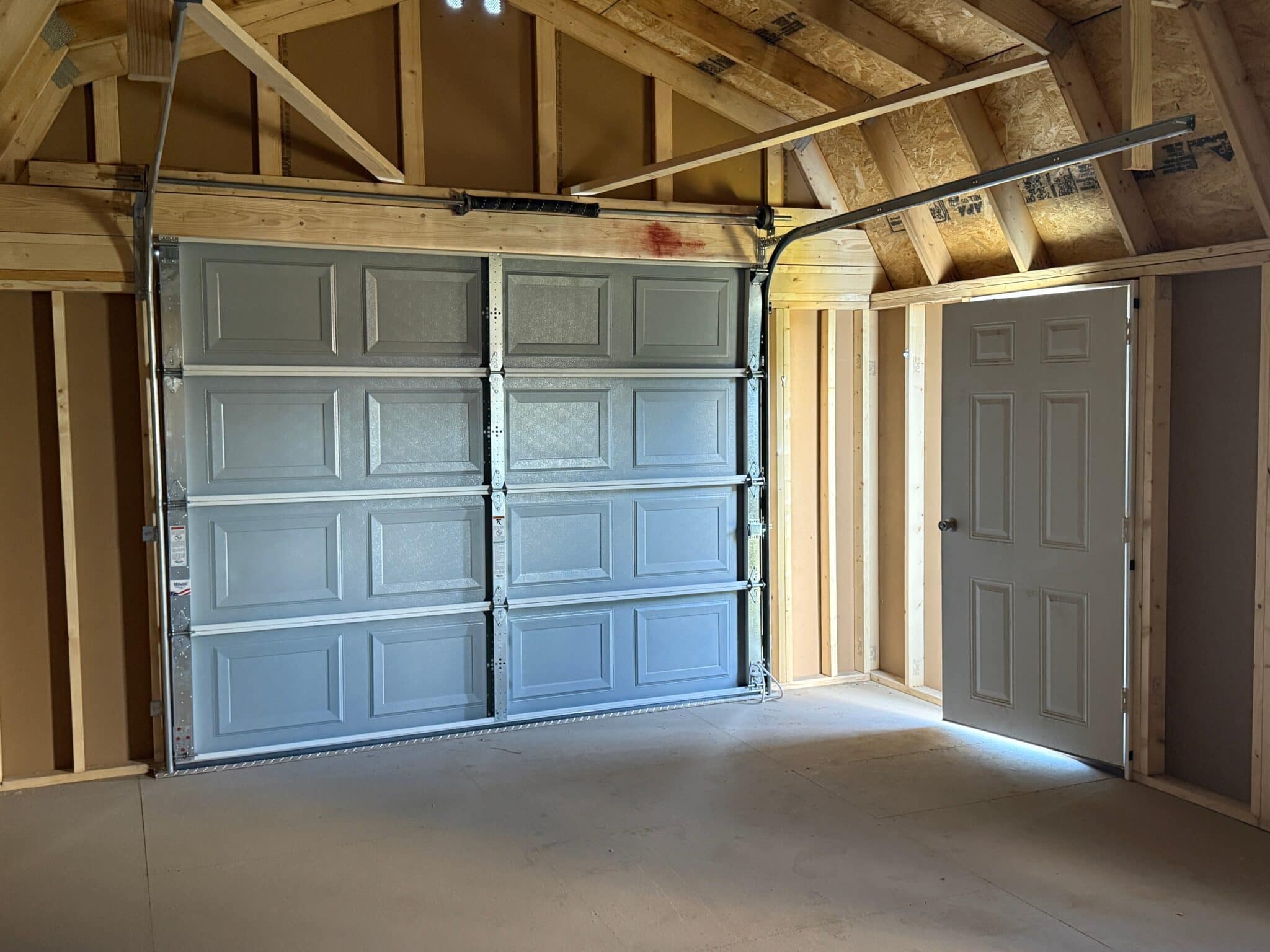 14x24 Lofted Garage - Alda, NE - Image 4