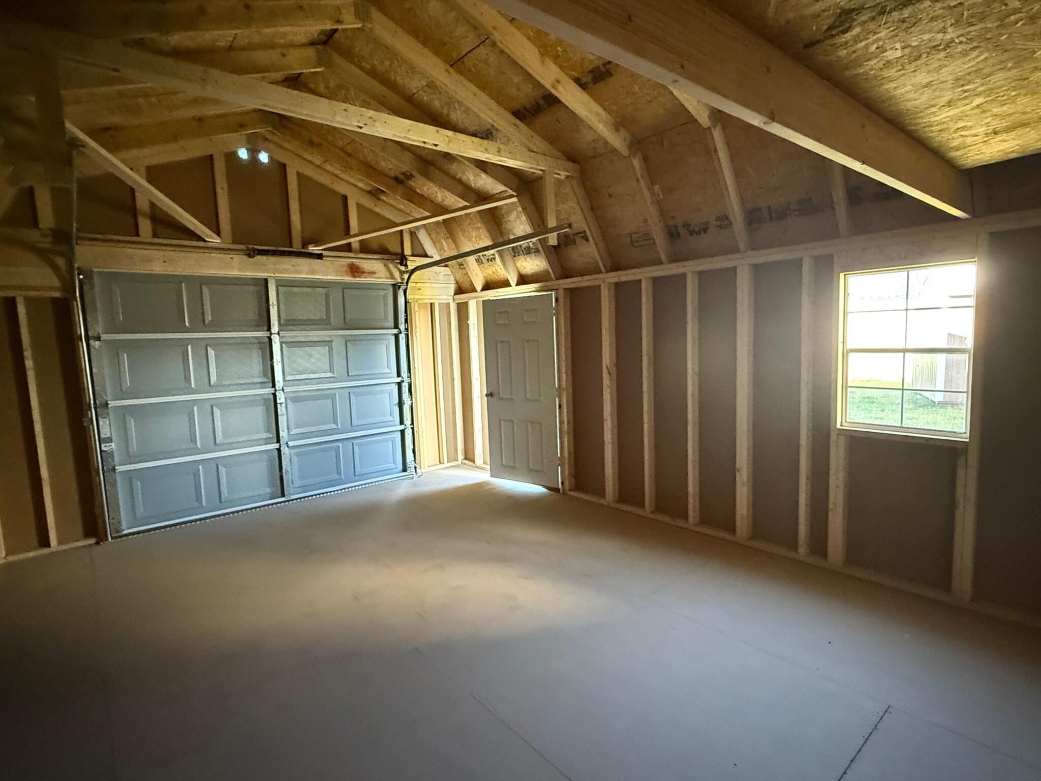 14x24 Lofted Garage - Alda, NE - Image 5