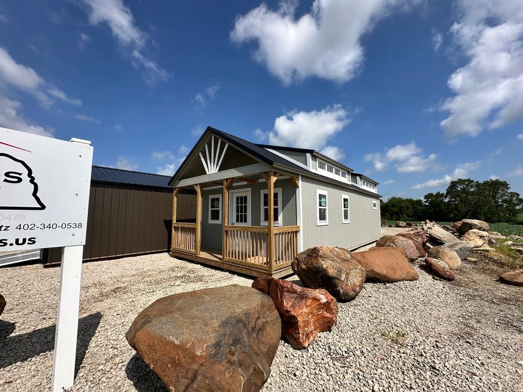16x36 Swiss Cabin - Yutan Nebraska Location | NE Sheds - Image 6