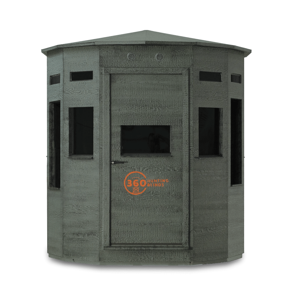 Product image showing the front of the 360 Pro XL hunting blind.