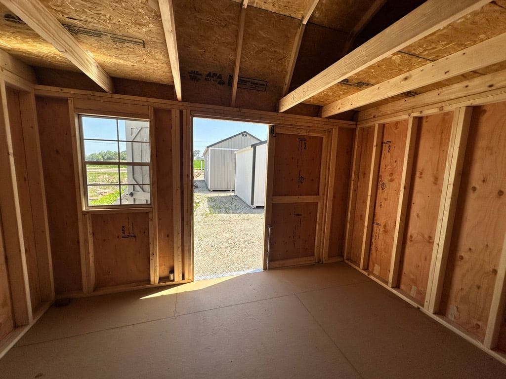 10x12 Lofted Garden Shed - Yutan, NE - Image 9