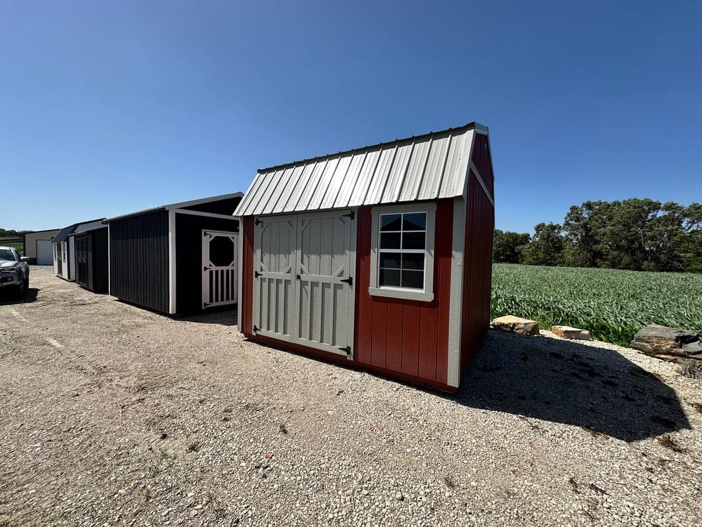10x12 Lofted Garden Shed - Yutan, NE - Image 4