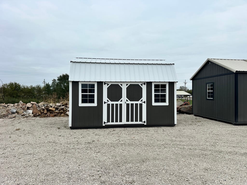 10x16 Lofted Garden Shed - Yutan Nebraska Location | NE Sheds - Image 2