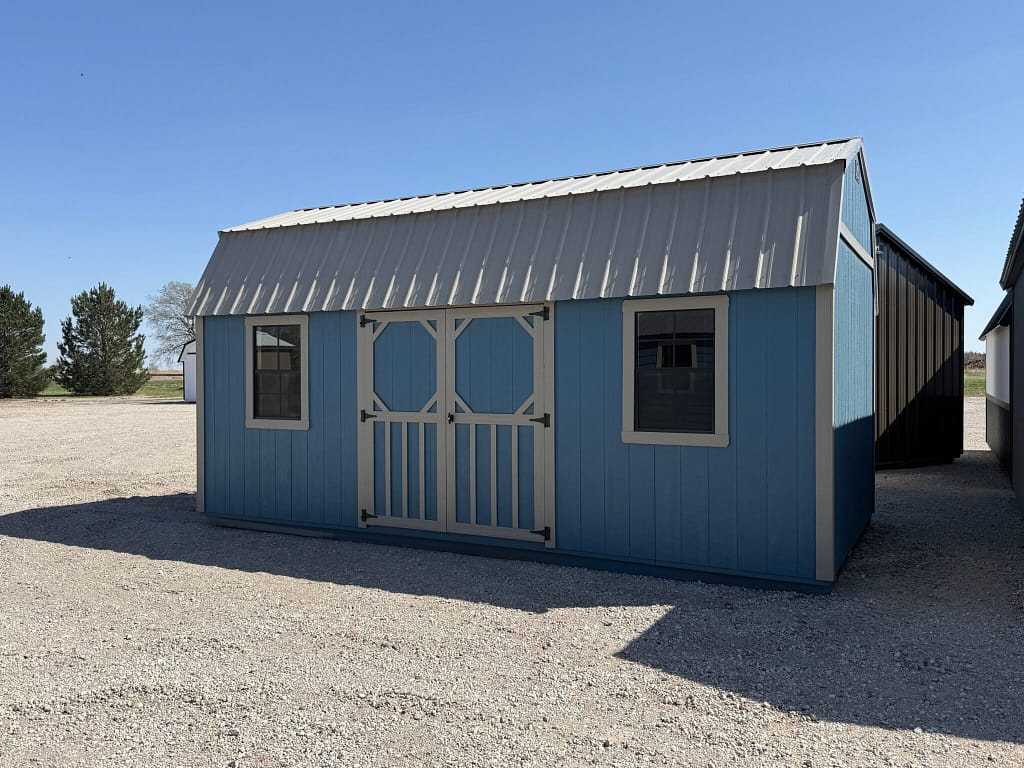 10x20 Lofted Garden Shed - Hampton, Nebraska Location | NE Sheds