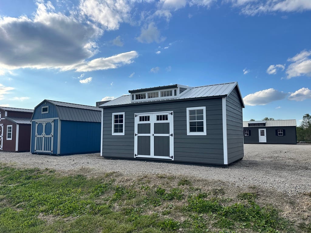 12x20 Villa – LP lap siding with dormer accent, Yutan, NE