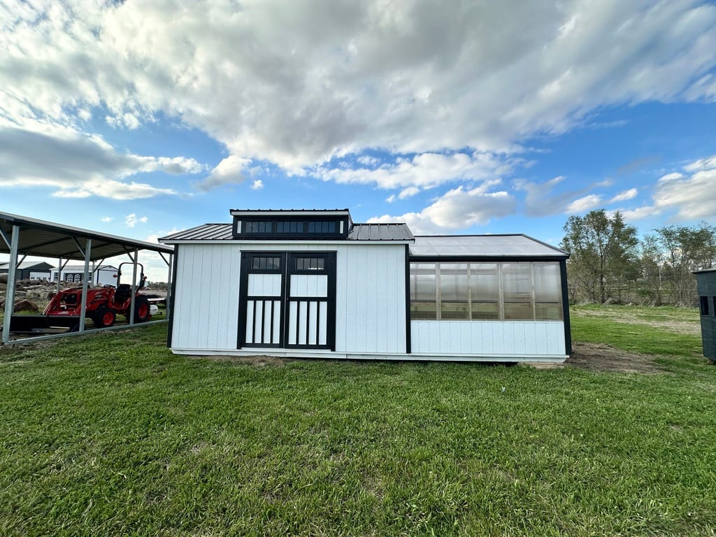 10x26 Greenhouse Shed Combo Unit - Yutan, NE
