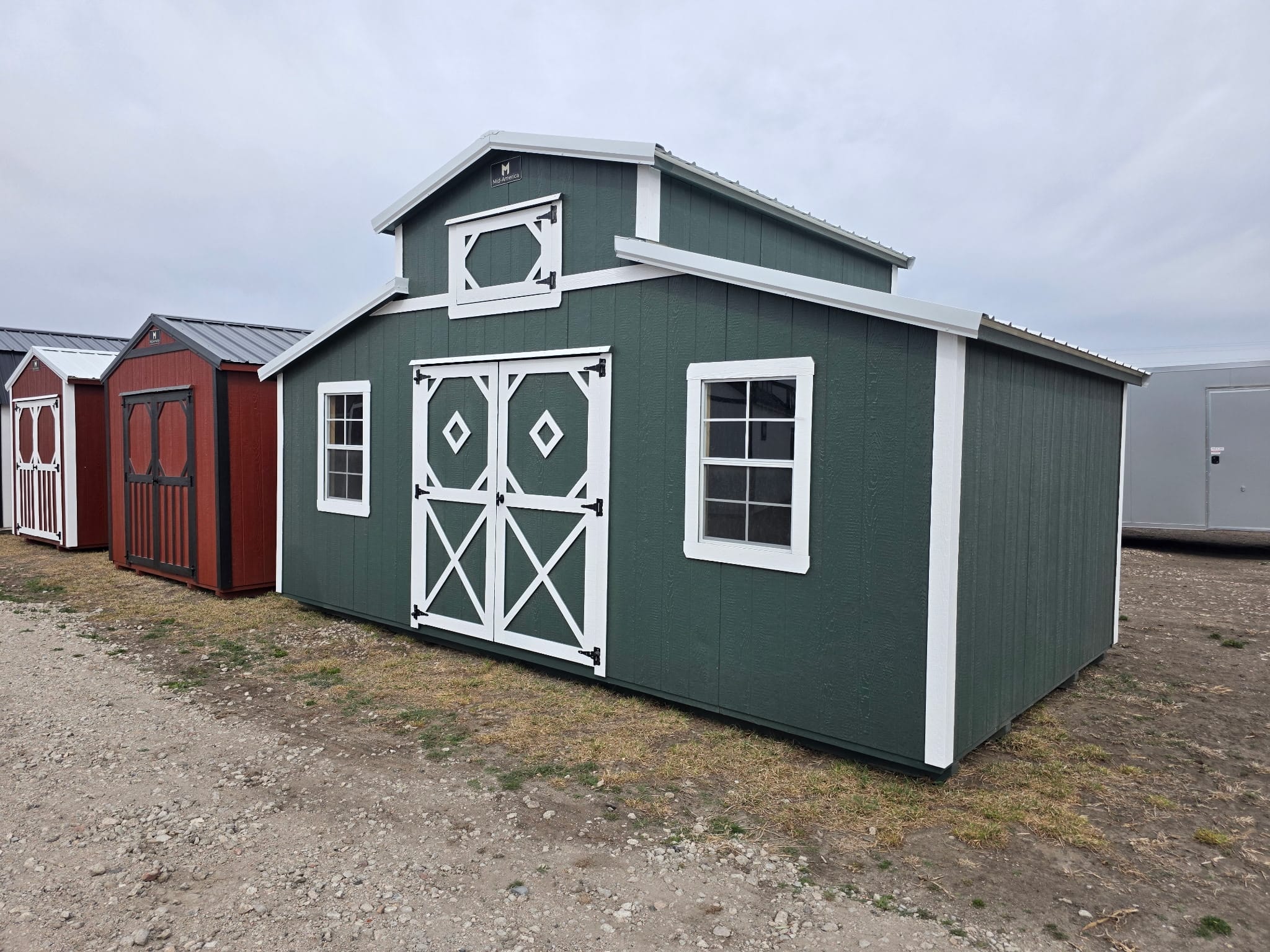 20x12 Country Barn - Alda Nebraska Location | NE Sheds - Image 2