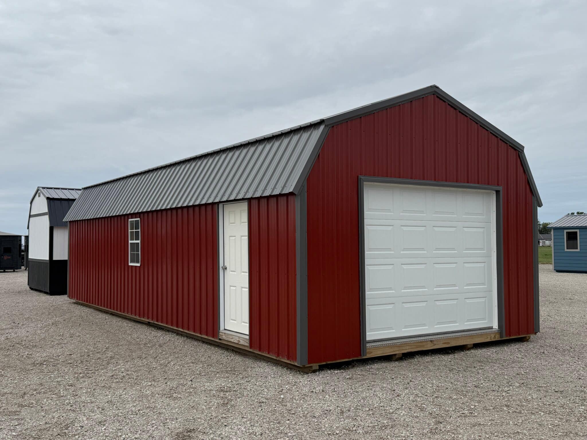 16x36 Lofted Garage | Hampton, Nebraska Location - NE Sheds