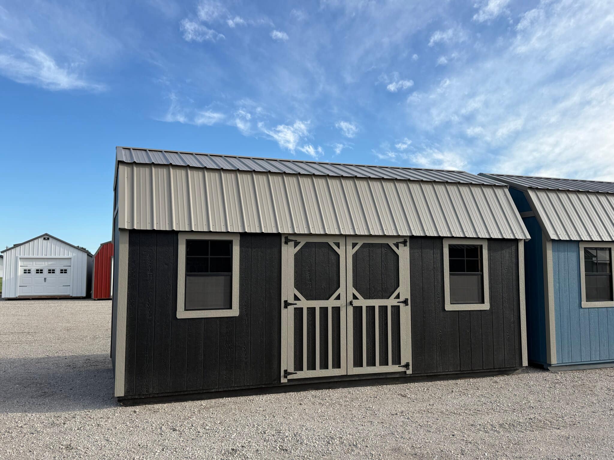 10x20 Lofted Garden Shed - Hampton, NE - Image 2