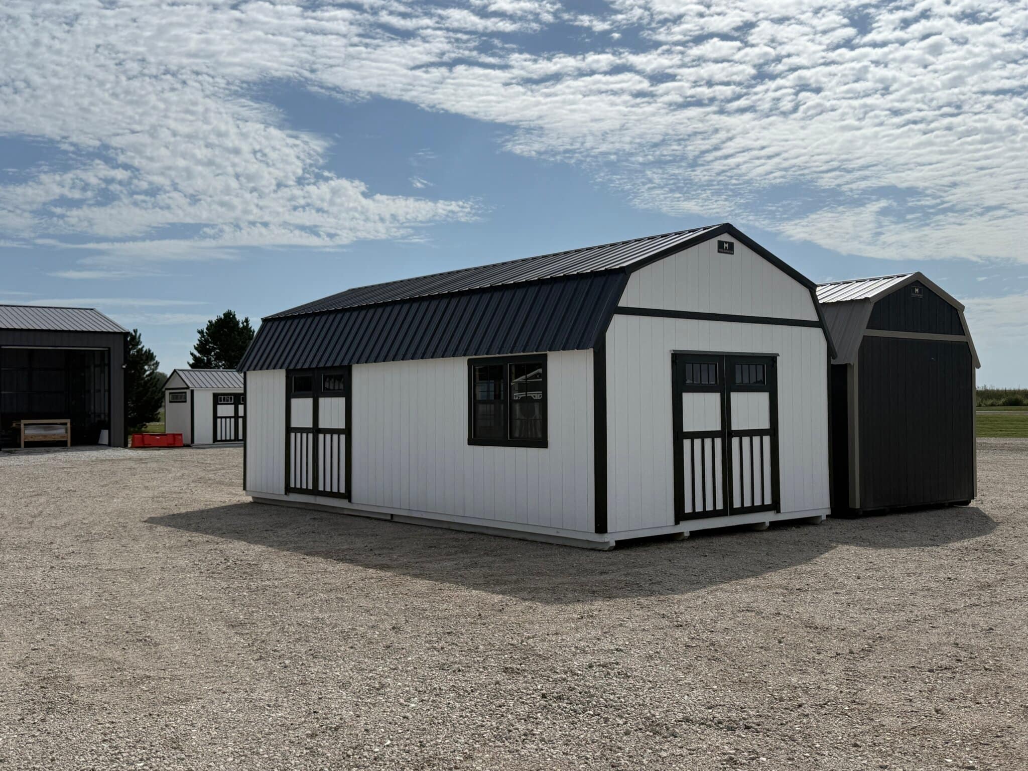 14x28 Lofted Garden Shed - Hampton, NE