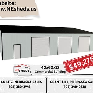 40x60x12 Commercial Building