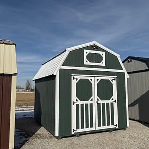 10x12 Lofted Barn - Hampton Nebraska | NE Sheds