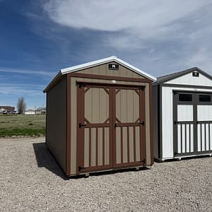 Used 8x16 Lofted Utility - Hampton Nebraska Location | NE Sheds