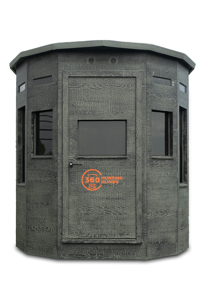 Product image showing the front of the 360 Pro hunting blind